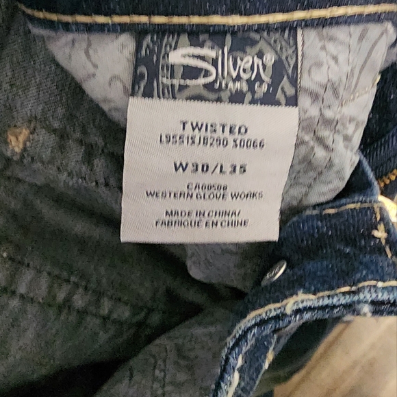 Silver Jeans NWT 30 x 35 - Picture 3 of 4